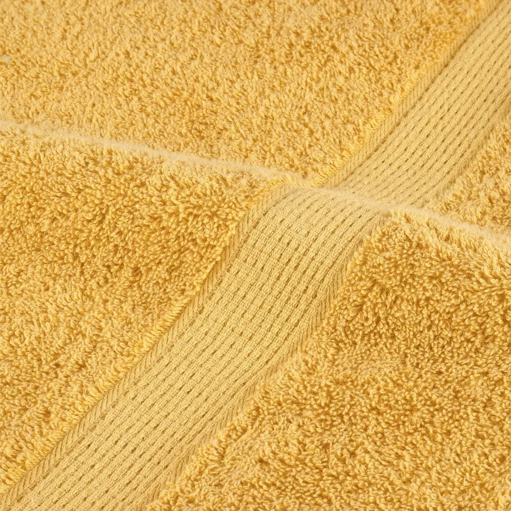 Set ASciugamani SOLUND 12 pz Oro 600 gsm 137576