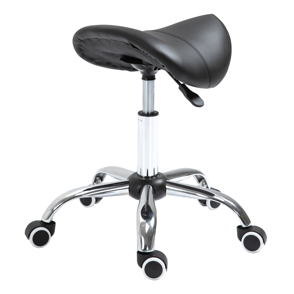 Sgabello da lavoro regolabile in altezza ¨C Minimal ¨C Nero, 49-61 cm