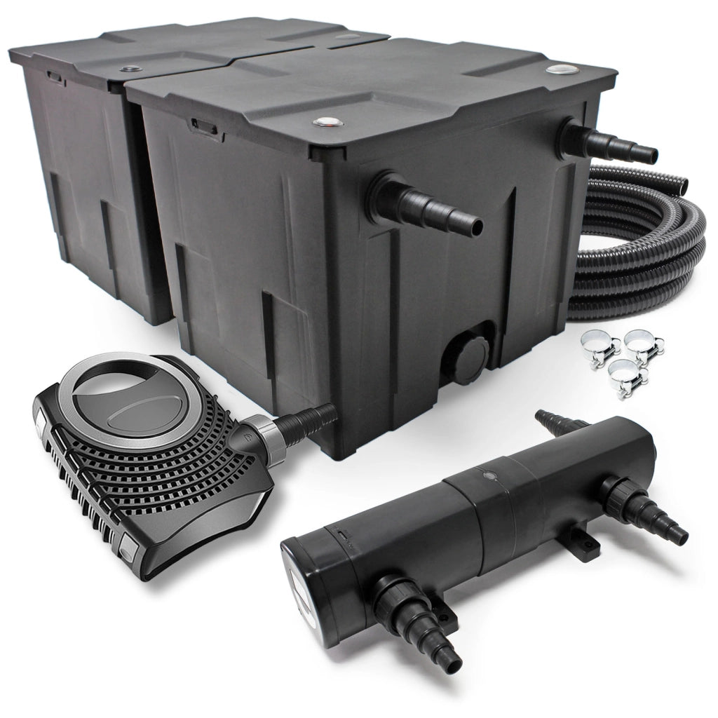 Set per laghetto CBF-350B CUV-224 24W NEO6000 Pompa Tubo
