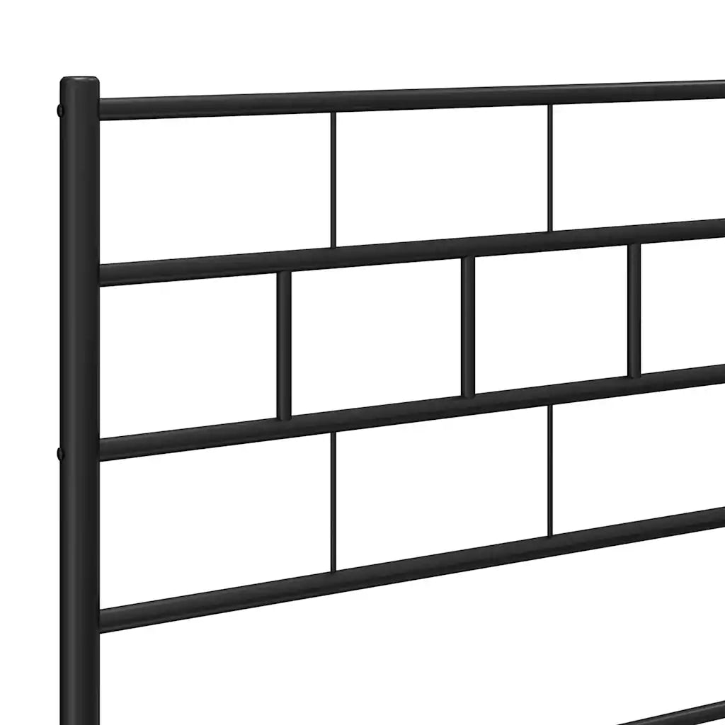 Testiera di Ricambio in Metallo Nero 160 cm 355694