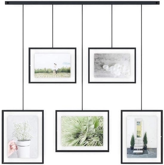 Set di supporti per foto - decorazione per parete 5 immagini