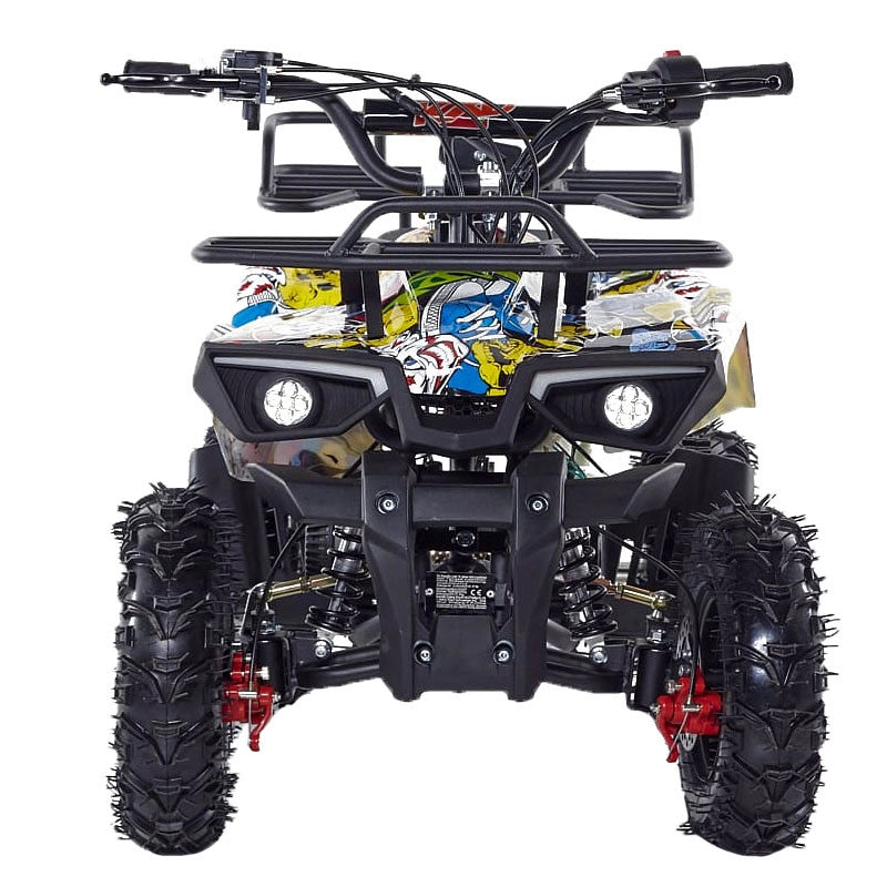 Miniquad ATV KXD Mini Hunter M8ES Ruota 6"-Giallo