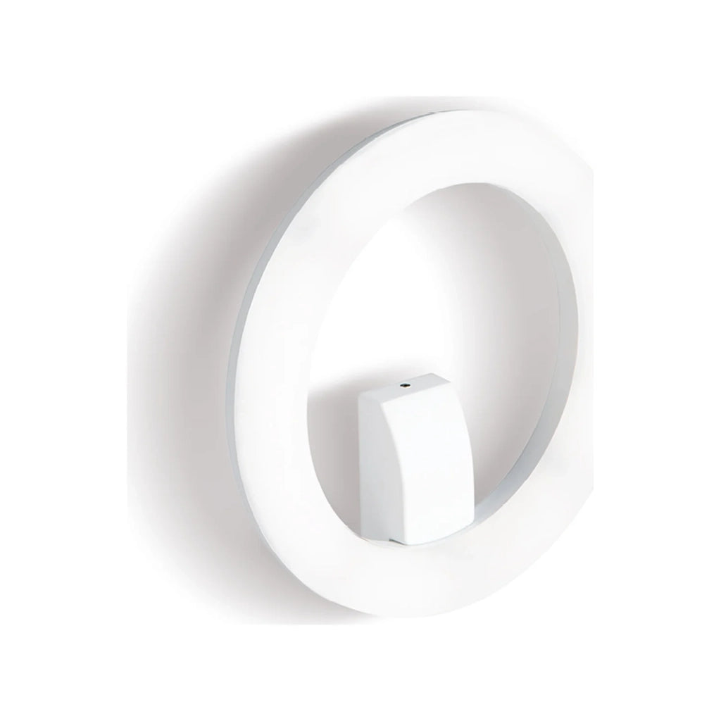 Applique Per Esterni Ed Interni In Alluminio Bianco Led 20 W 2000 Lm 3000K Omega