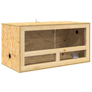 Terrario Marrone 80 x 40 x 40 cm OSB CFW7860057