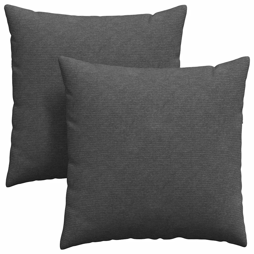 Cuscini da Divano 2 pcs Grigio scuro 60 x 60 cm 42014033