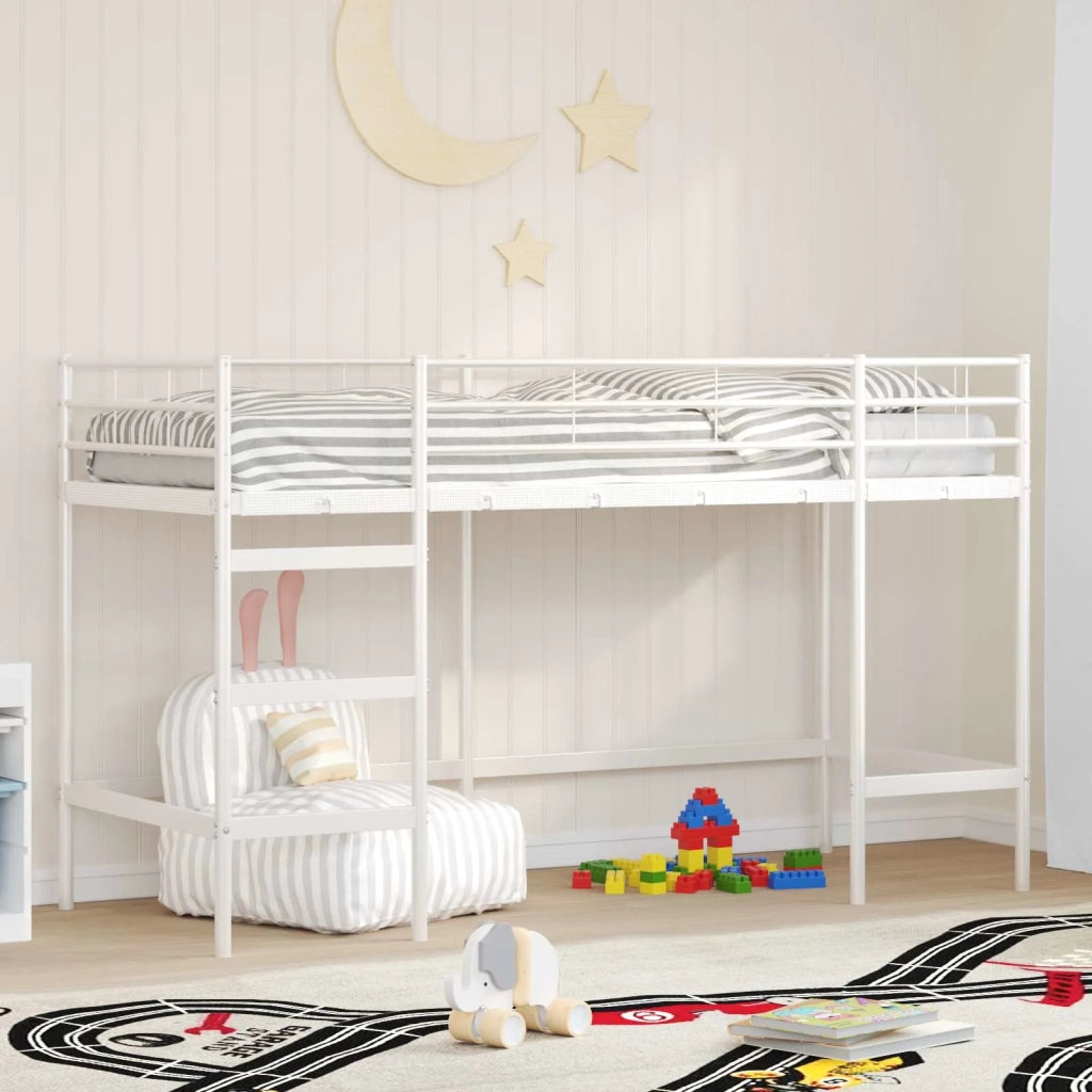 Struttura del letto loft per bambini Bianco 74,5 x 190 cm