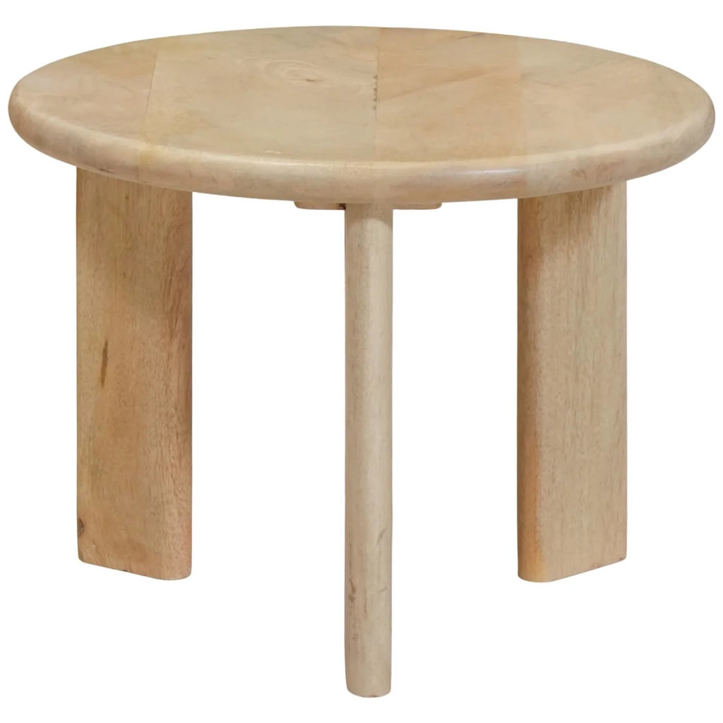 Tavoli da Caffè Nido 3 pcs Nero Legno di mango massello 4104657