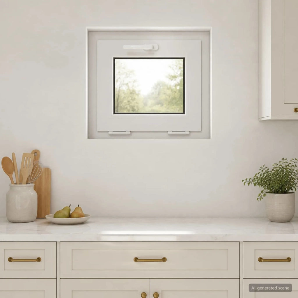 Finestra a Ribalta per Seminterrato RISOR 50 x 45 cm 42047767