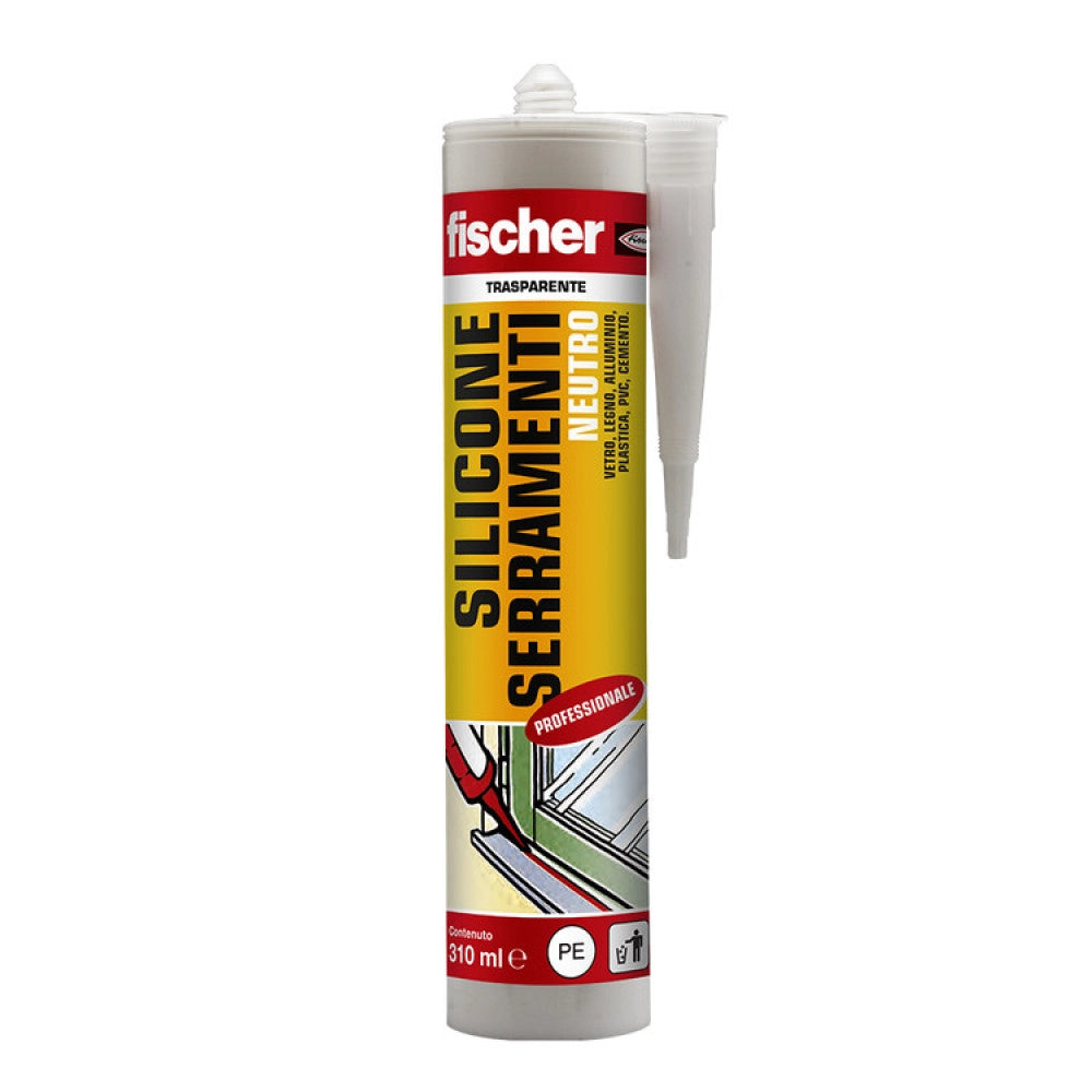 SILICONE SIGILLANTE SNF - 310 ml - NEUTRO - FISCHER 9380