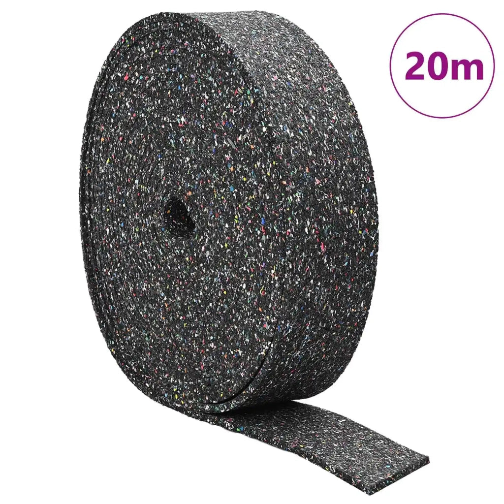 Rotolo di Granulato in Gomma Nero 200 x 5 x 0,6 cm Gomma 42027252