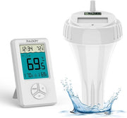 Termometro per Piscina Digitale - Utilizzo Interno e Esterno - Senza Fili, Facile da Leggere e Preciso