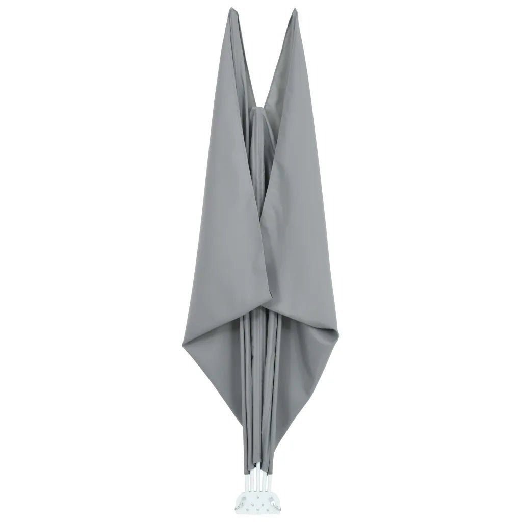 Tenda Laterale per Terrazza Pieghevole Grigio 300x150 cm 522713