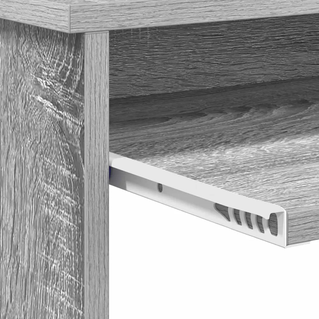 Scrivania Grigio Sonoma 106 x 41 x 88.5 cm Legno multistrato 869471