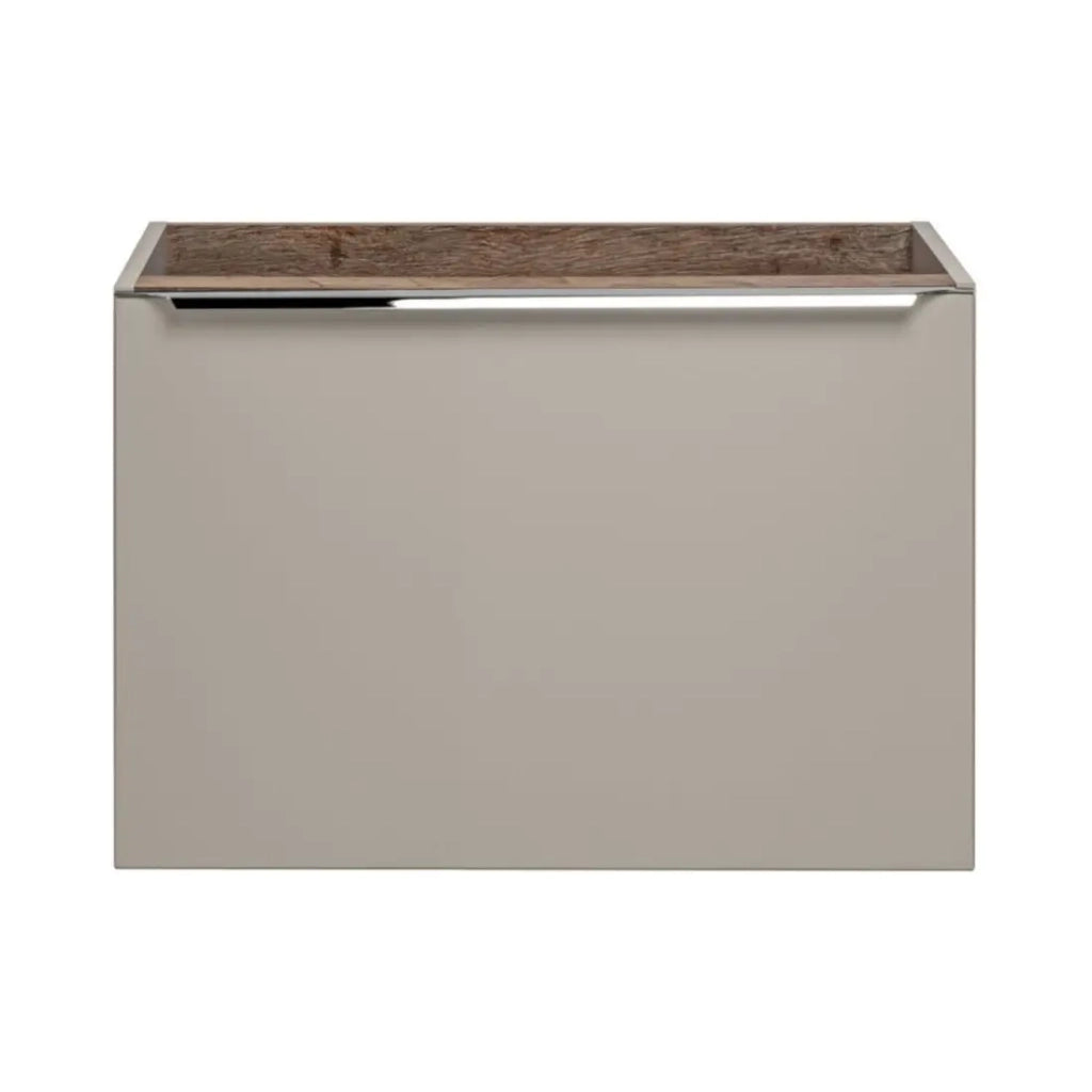 Mobile sottolavabo VANTA taupe 60 cm – modello sospeso con 2 cassetti