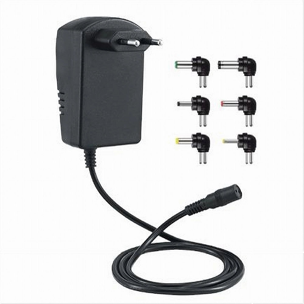 Trade Shop - Alimentatore Universale 8 Adattatori Switch 3-12v Pc Notebook Fotocamera Maxtech Ca-s032 -