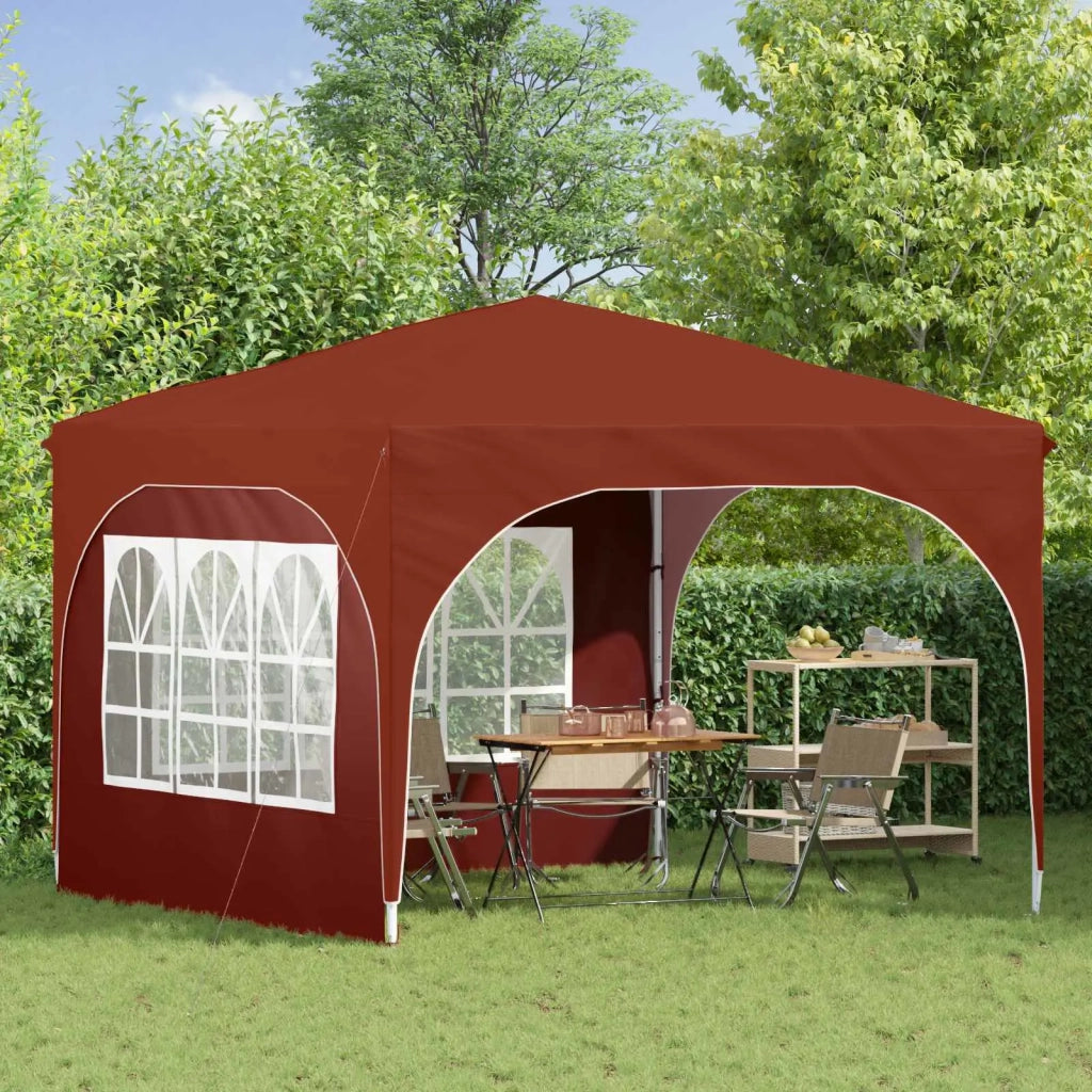 Tenda per feste a pop-up 290 x 290 x 245 cm Terracotta 42019864