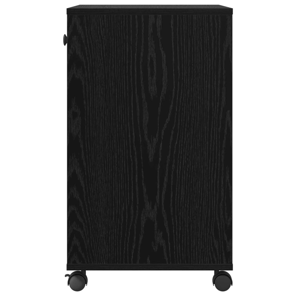 Supporto per Stampante Rovere Nero 60 x 40 x 68,5 cm 8004431