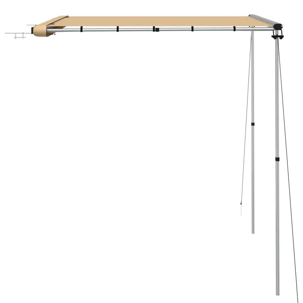 Tendalino per Camper e Roulotte 2,4x2x2,15 m Beige 148138
