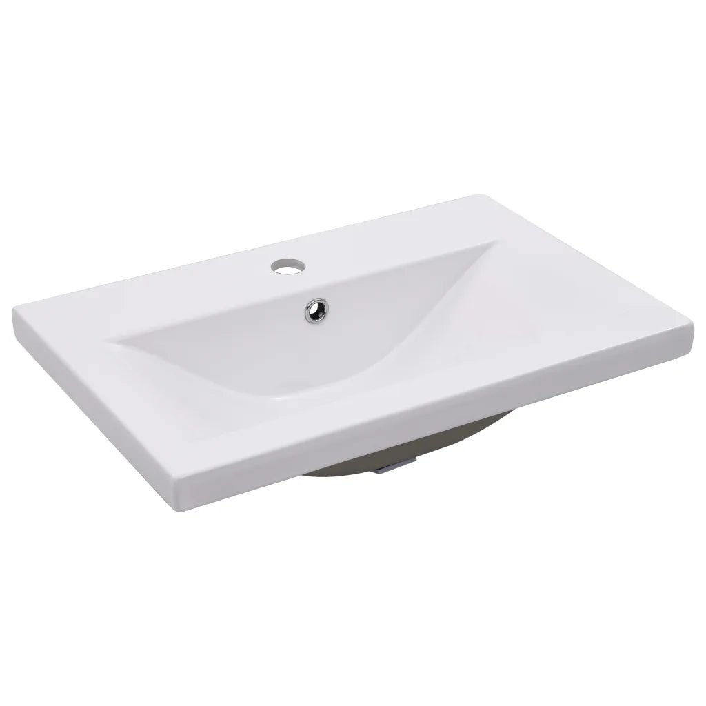 Set Mobili da Bagno Bianco in Legno Multistrato 3071180