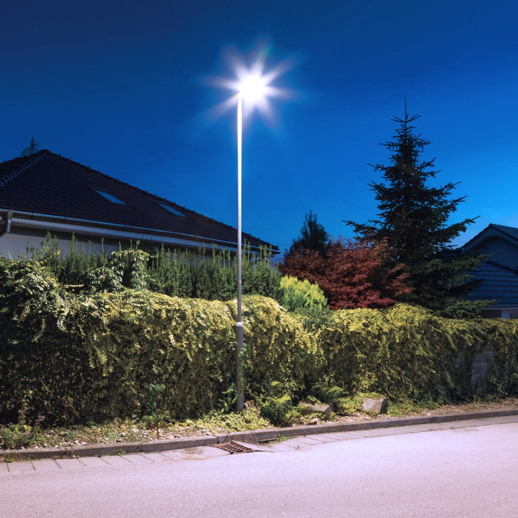 Eko-Light Kers lampione solare LED 200W 6500K sensore telecomando