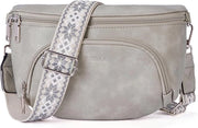 Borsa da spalla per donne - pelle vegana - blocco RFID