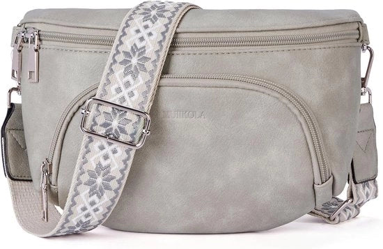 Borsa da spalla per donne - pelle vegana - blocco RFID