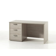 Scrivania per bambini robusta con 3 cassetti, collezione DANY, colore rovere chiaro.