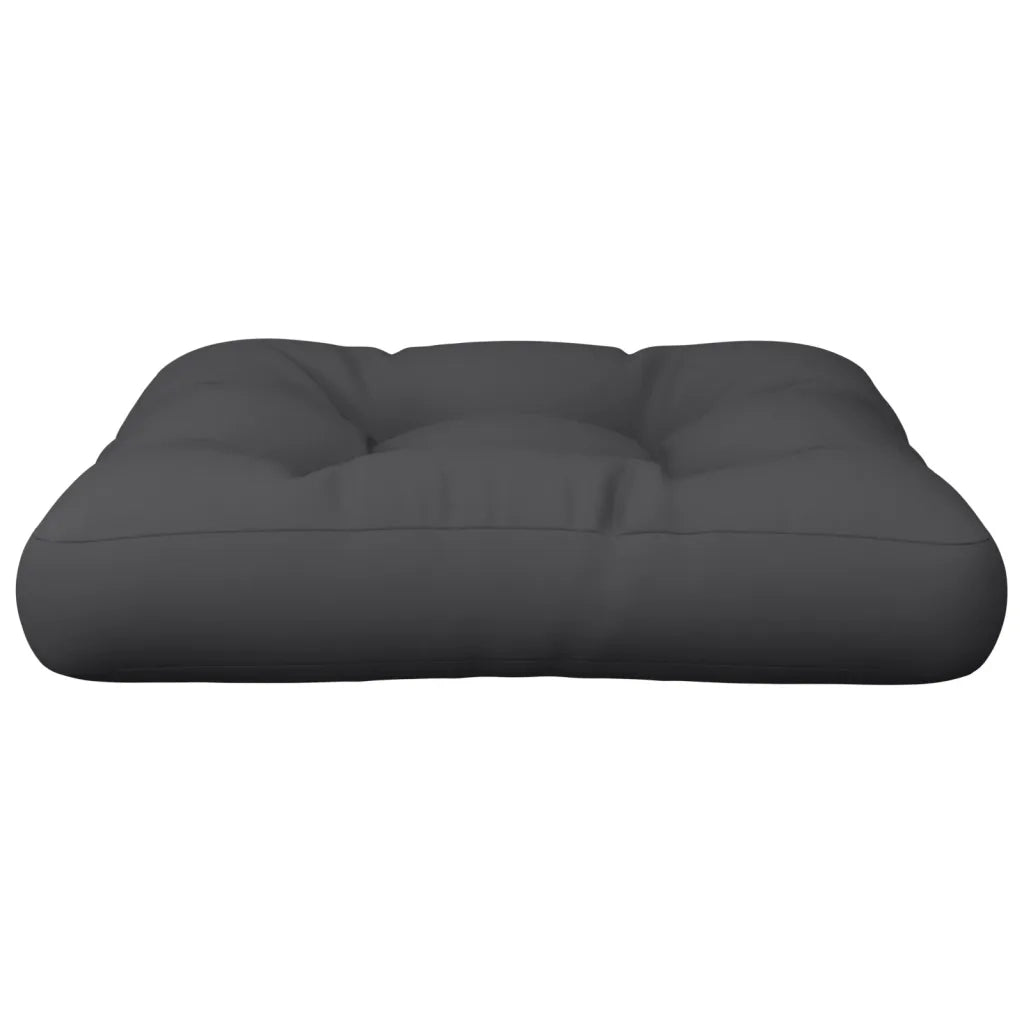 Cuscino per Pallet Nero 58x58x10 cm in Tessuto 360907