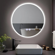 ZMH Specchio da Bagno LED con Illuminazione Touch e Regolazione d'Intensità