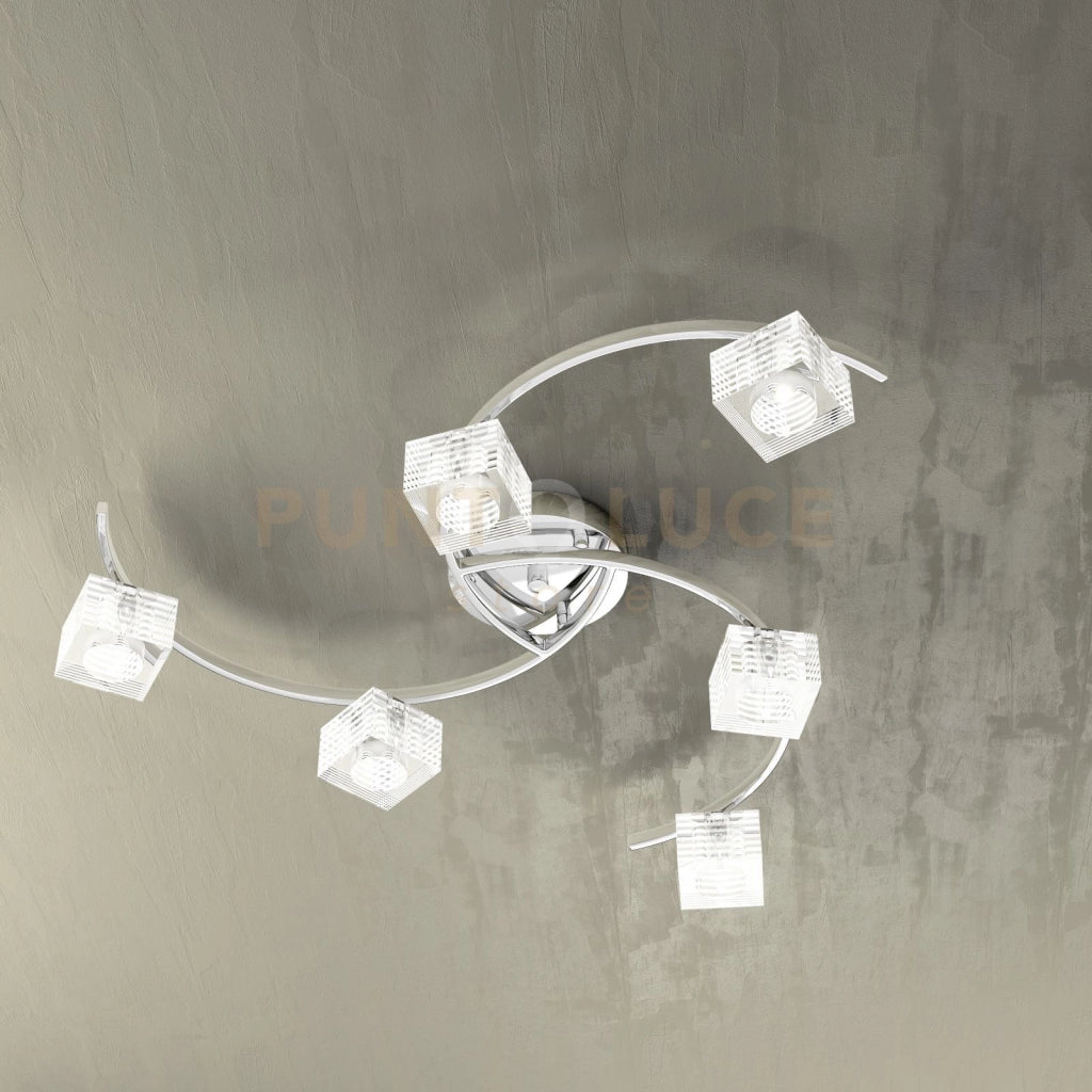 METROPOLITAN PLAFONIERA 6 LUCI 1047-PL6
