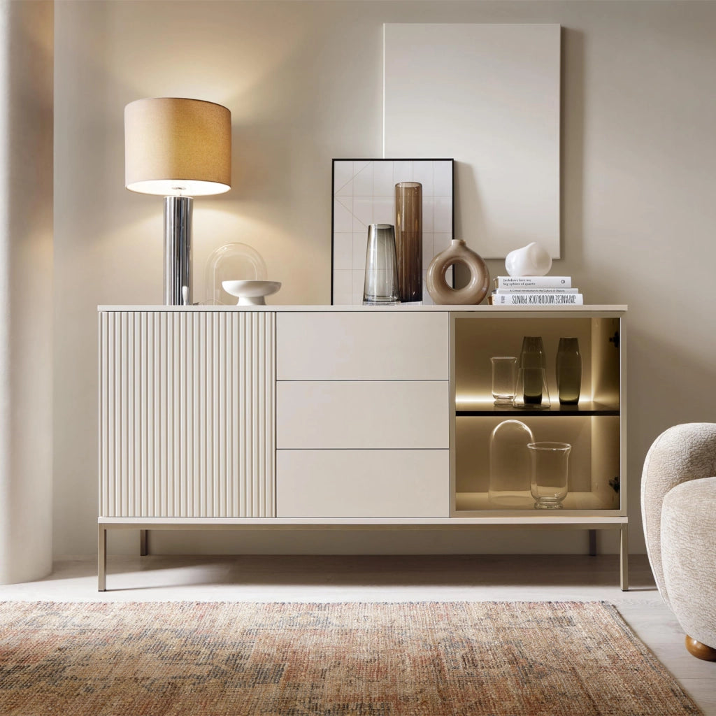 Komodee Cassettiera Laval KSZ154 Cashmere 154x83x39 cm