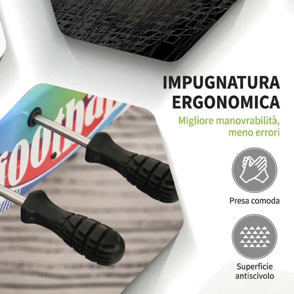 Calcio Balilla ¨C Minimal ¨C Legno, Acciaio Inox, Plastica, 86.5x43.5x63 cm, Multicolore