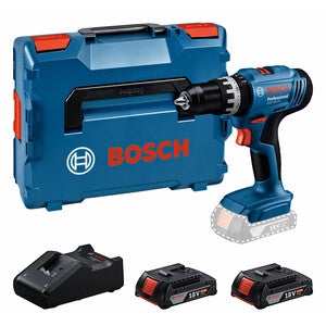BOSCH-B TRAPANO C/PERC GSB 18V-25 + 2 BATT