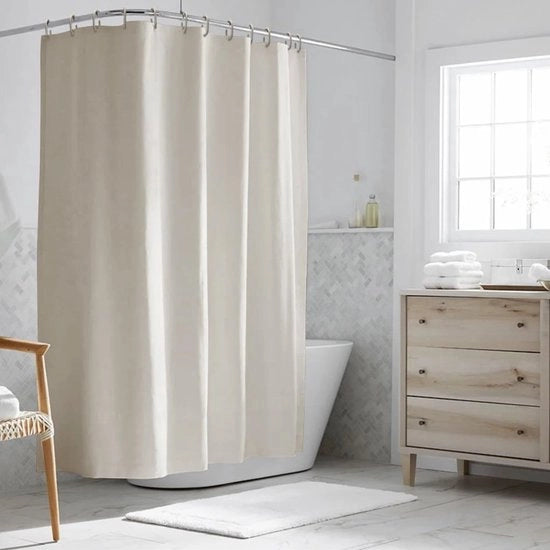 Gordini da bagno impermeabili resistenti alla muffa e antibatterici con ganci.