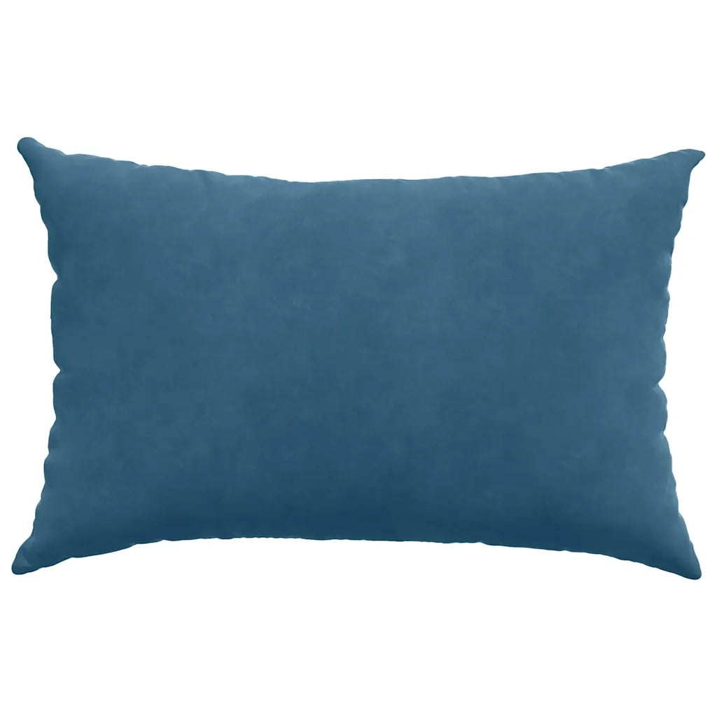 Cuscini da Divano 2 pcs Blu 60 x 40 cm Tessuto in Cords 42013669