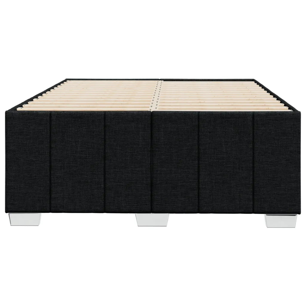 Giroletto senza Materasso Nero 120x200 cm Tessuto 3284827