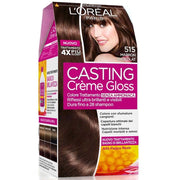 SET 2 CASTING CREME GLOSS TINTA PER I CAPELLI N.515 COLORE MARRONE CIOCCOLATO