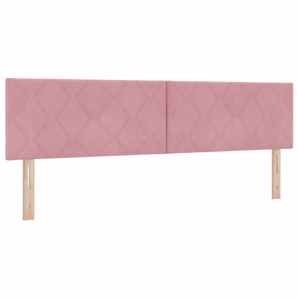 Testiera Rosa 180 cm Velluto 42007279