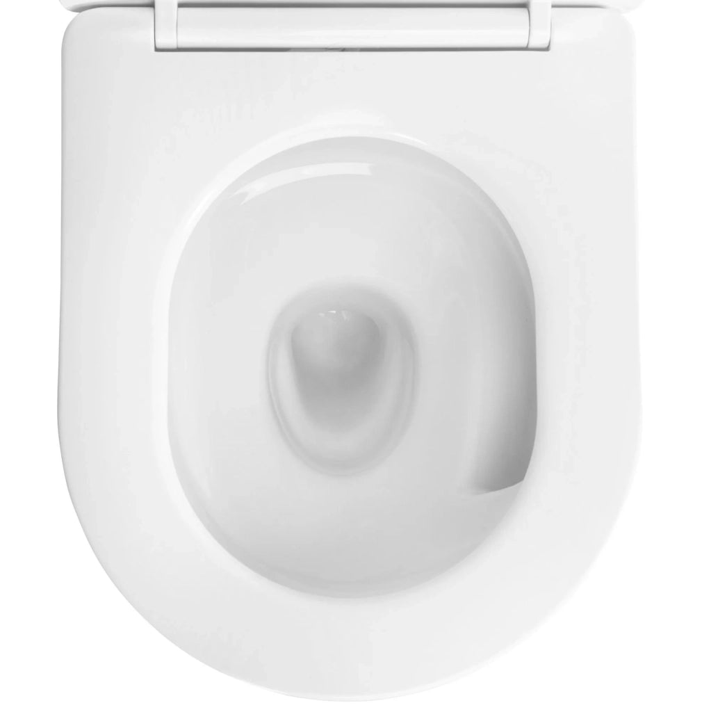 Vaso Wc Sospeso Rea Carlo Mini Tornado Nf White Gold