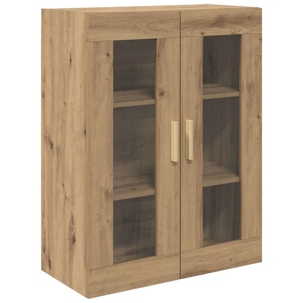 Credenza con Cassetto-Buffet-Armadio da cucina Rovere artigianale 69,5 x 34 x 180 cm 486918