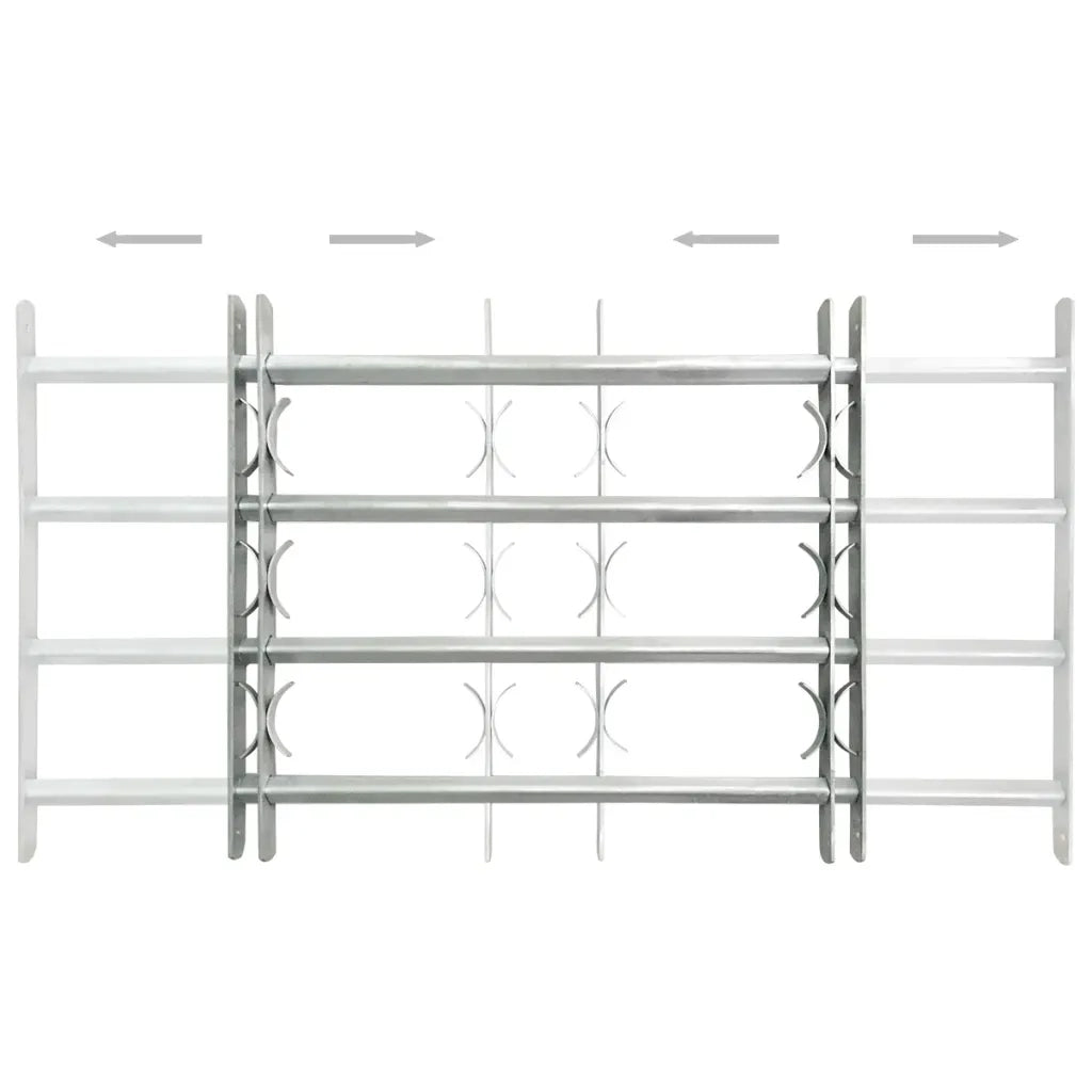 Grate per Finestre Regolabili 2 pz 1000-1500 mm cod mxl 71538