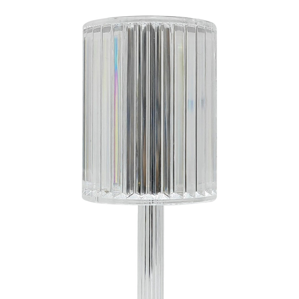 Lampada da tavolo LED trasparente USB-C CCT Milagro
