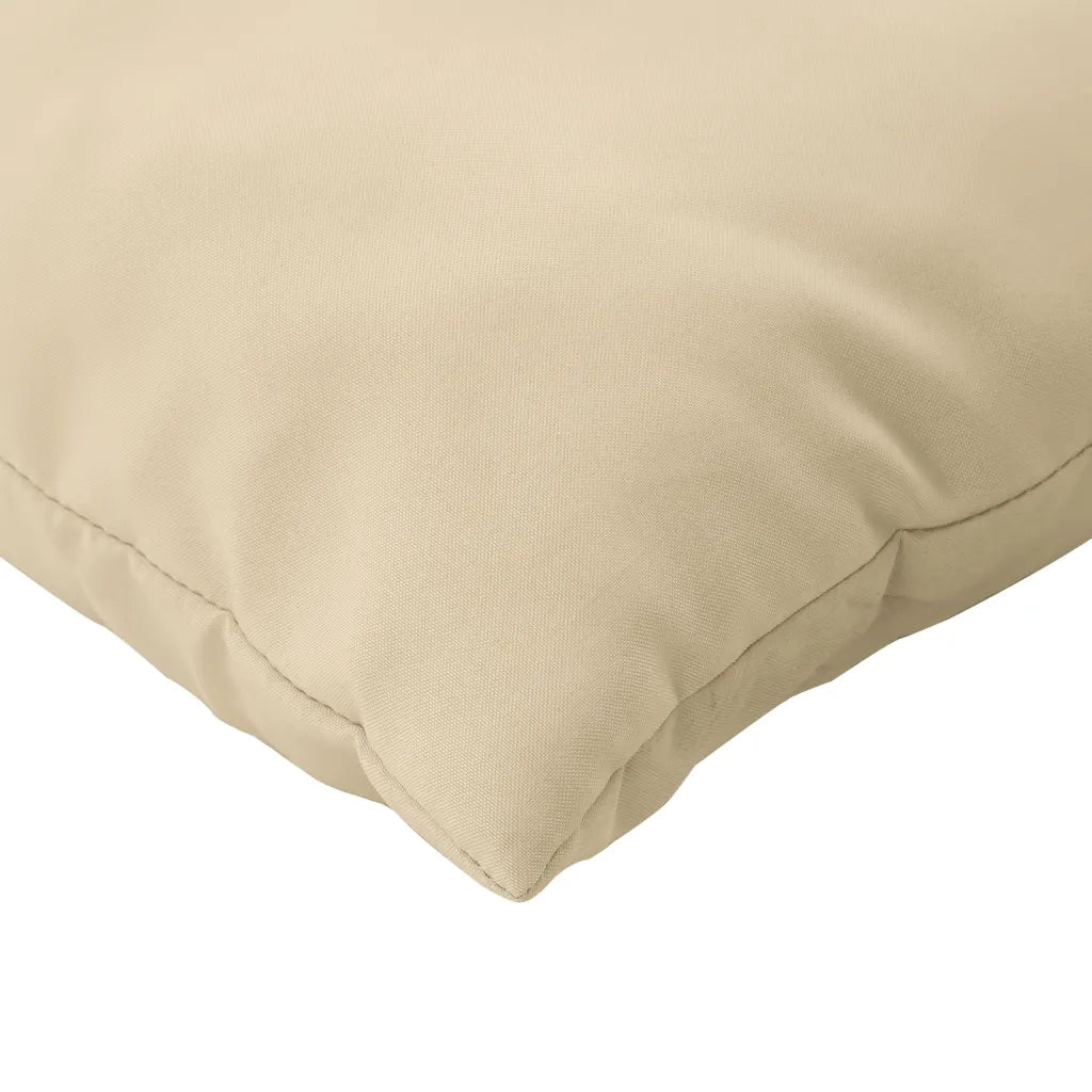 Cuscini per Divano 4 pz Beige 60x60 cm in Tessuto 360406