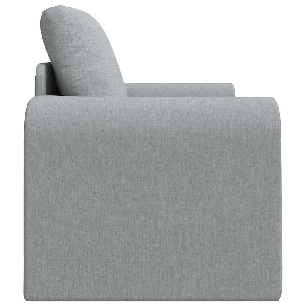 Divano letto-Sofa Letto-Daybed Grigio chiaro 98 x 71 x 83 cm Tessuto