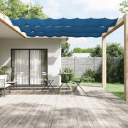 Paravento Verticale Blu 60x420 cm in Tessuto Oxford 148446