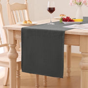 Tela da Cucina con Finestra Lotus Effect 40 x 240 cm Tela da Cucina Lavabile Impermeabile Decorazione Moderna per Feste in Cucina, Grigio Scuro