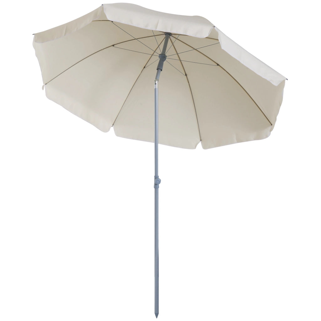 Ombrellone da Giardino Beige ¨C Minimal ¨C ?202 cm