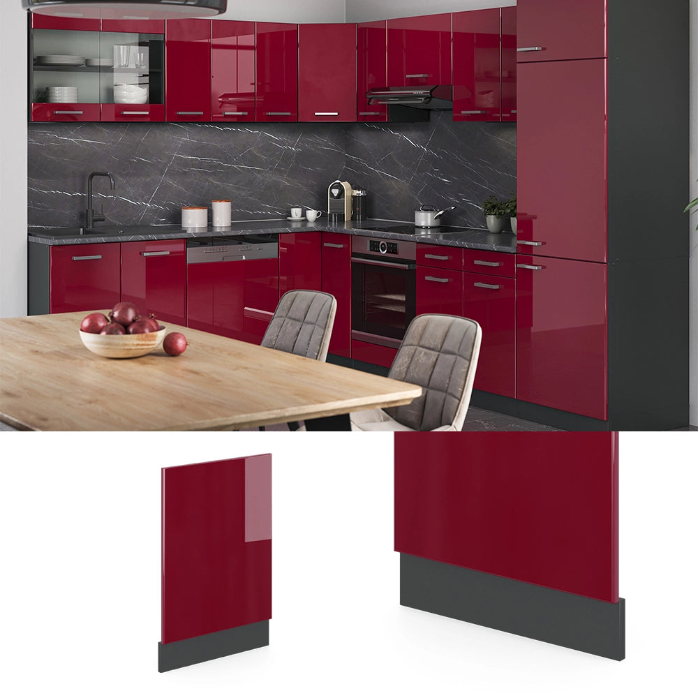 Vicco Pannello frontale Rosso 45 cm , PL Marmo