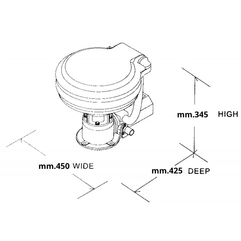 KIT GUARNIZIONI WC 2424803
