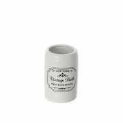 PORTASPAZZOLINO BIANCO IN CERAMICA